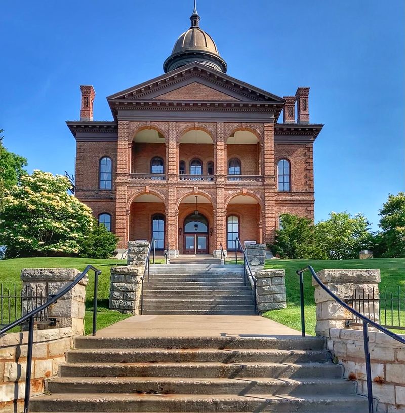 Lumber Baron Mansions On The Hillside