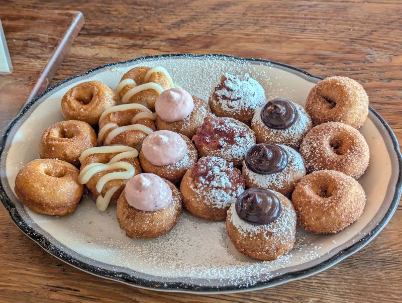 Mini Doughnuts Fried To Order Mini Doughnuts Fried To Order