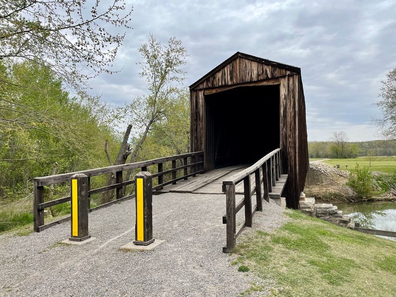 Missouri's Oldest Surviving Covered Bridge Missouri's Oldest Surviving Covered Bridge