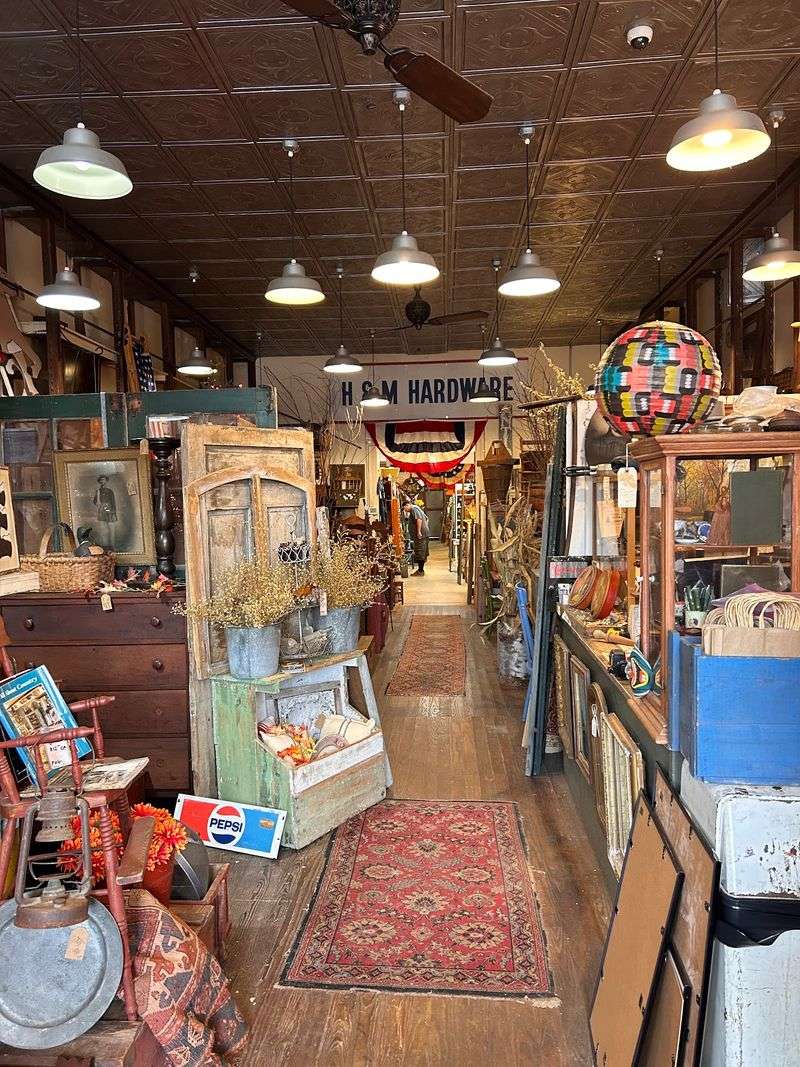 Morgantown Antique Co-Op in a Former Hardware Store