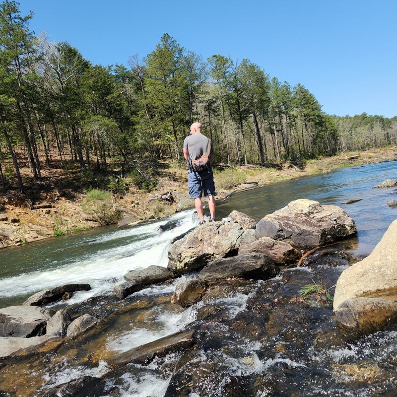 Mountain Fork River Changes The Mood Mountain Fork River Changes The Mood