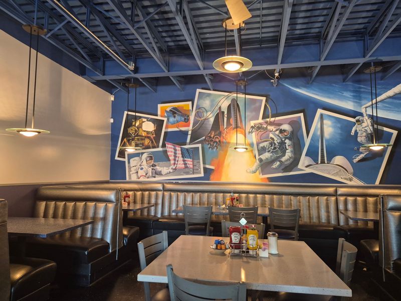 Murals, Silver Booths, and a Ceiling Like a Hangar