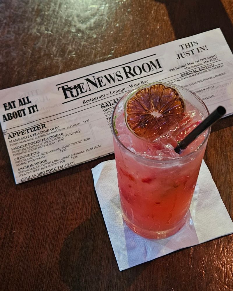 Newsprint Menus and Clever Little Details Newsprint Menus and Clever Little Details