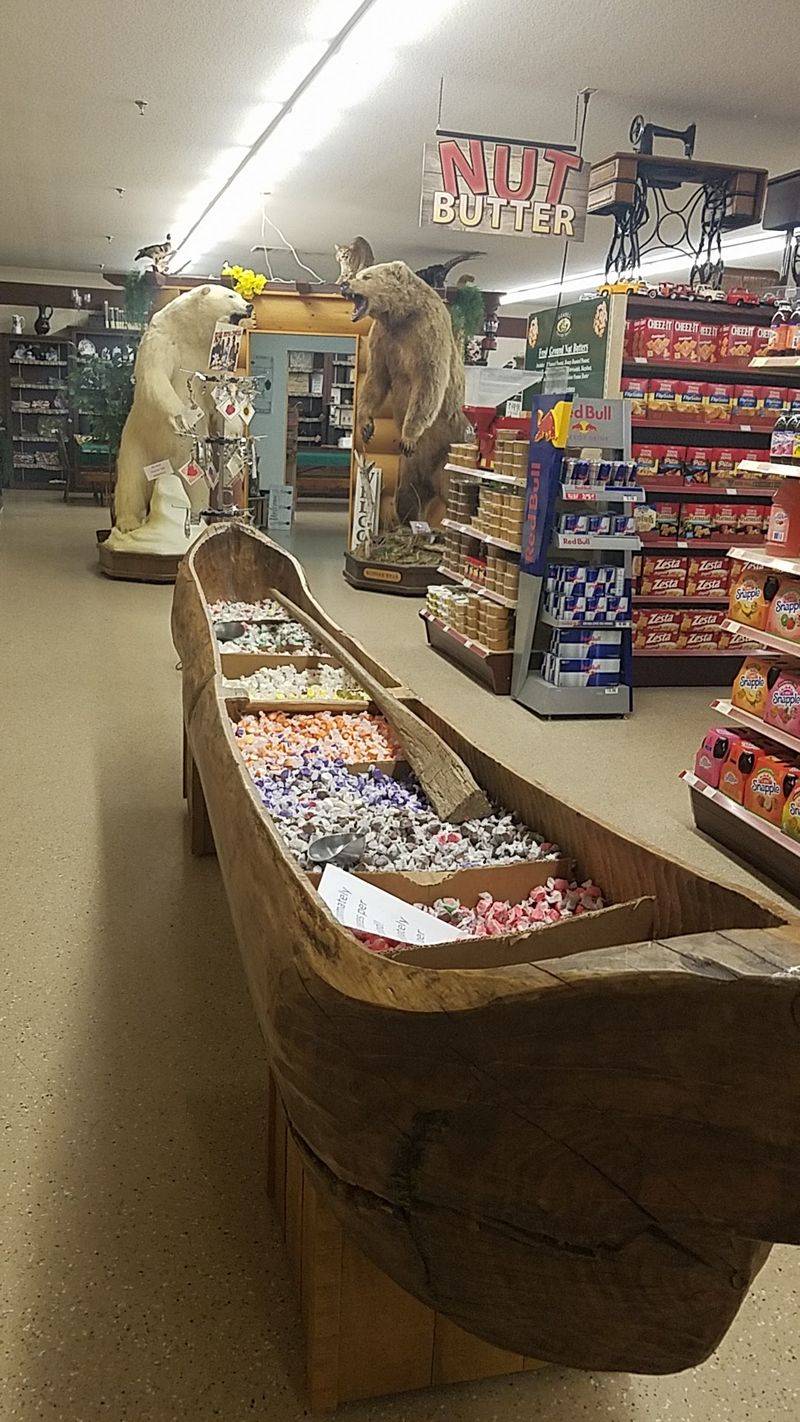 Nostalgic Candy, Colorful Popcorn, And Homemade Ice Cream Worth The Detour