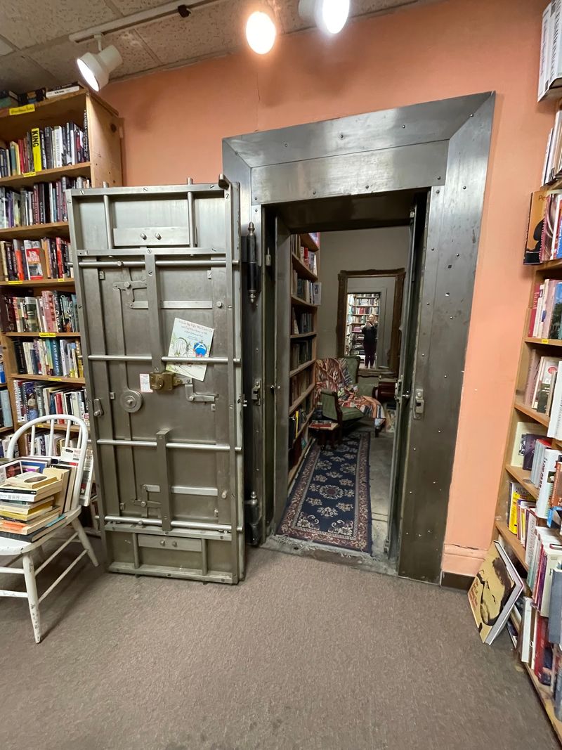 Original Vault Doors Still Stand at This Bookstore