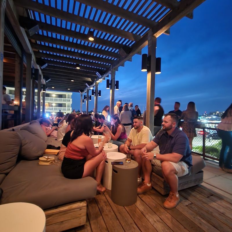 Out on the Open-Air Deck