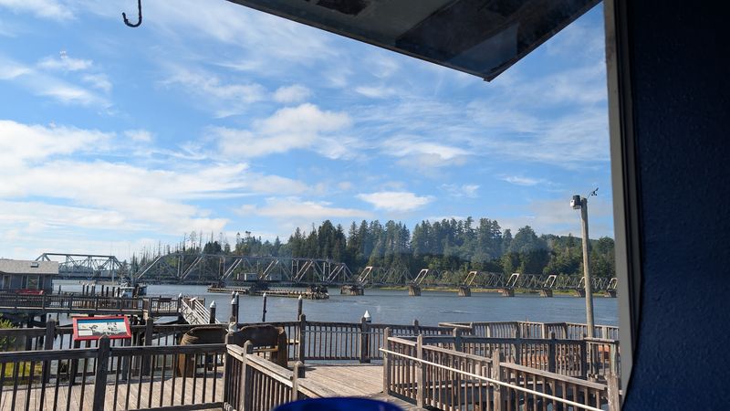 Outdoor Seating Beside the Boat Launch Outdoor Seating Beside the Boat Launch