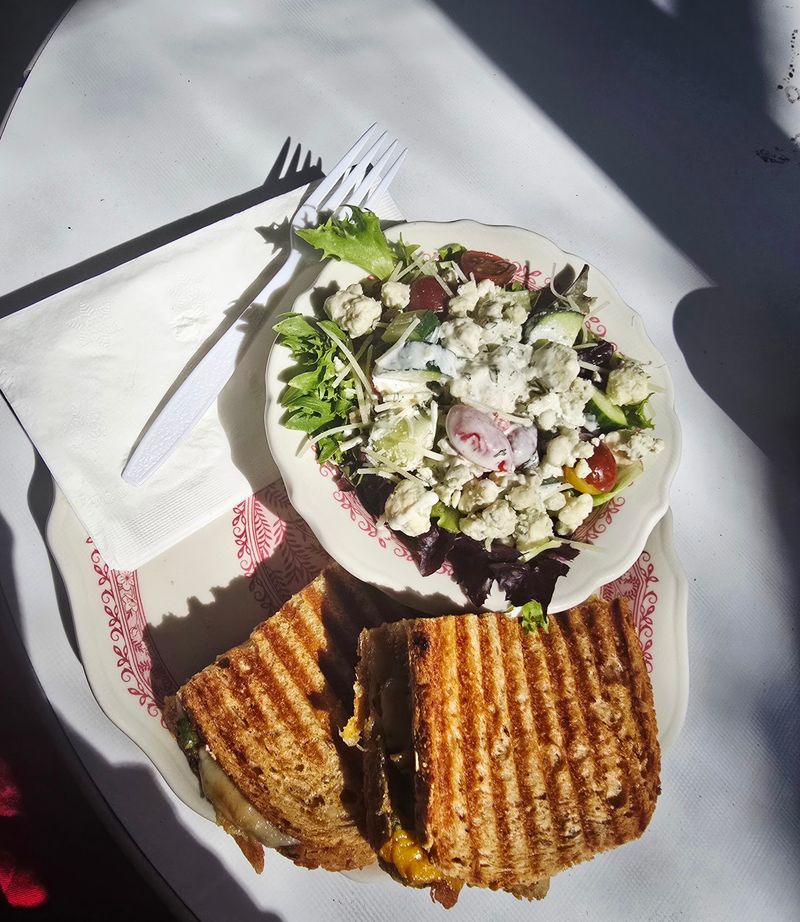 Paninis Pressed Hot And Cheesy