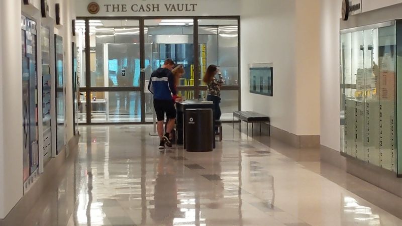 Peeking Toward One Of The Country's Biggest Cash Vaults