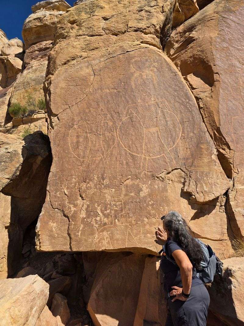 Petroglyphs, Rock Shelters and a Path Older Than the State