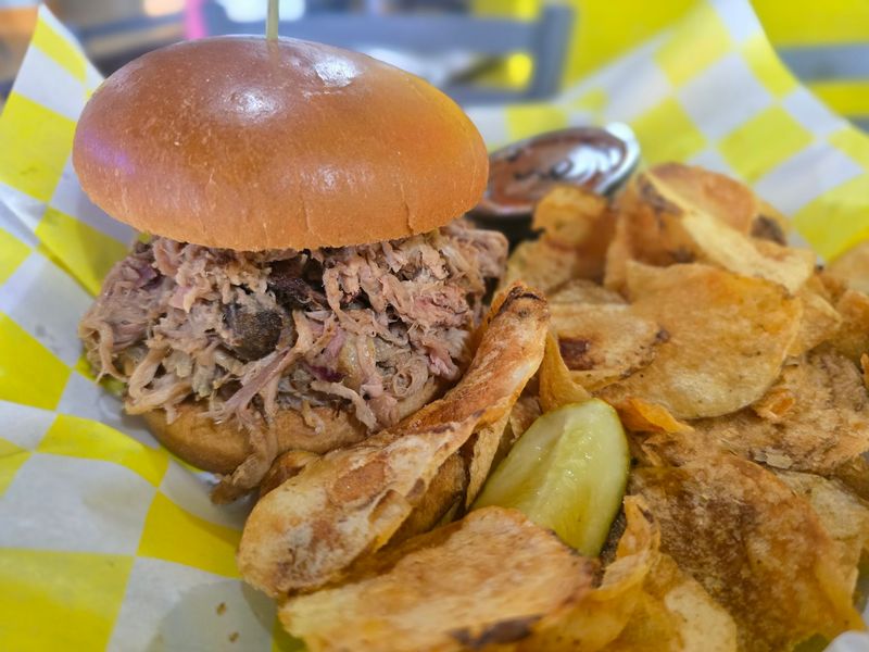 Pork Raised Seven Miles Down The Road