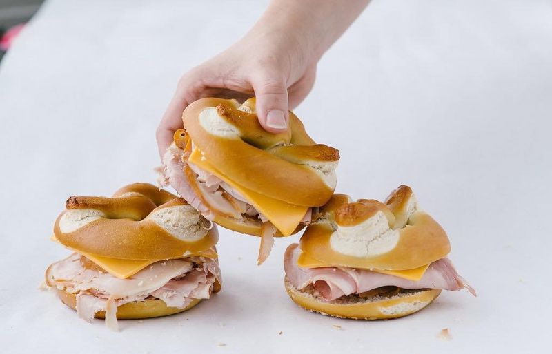 Pretzel Sandwiches and Party Shapes Pretzel Sandwiches and Party Shapes