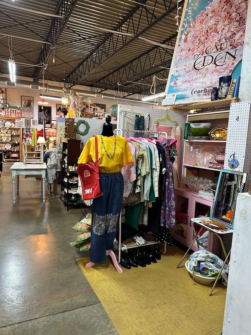 Racks Of Retro Clothing With Real Personality