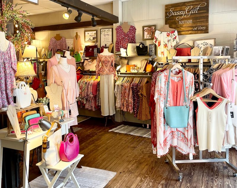 Racks of Boutique Clothing With Real Personality