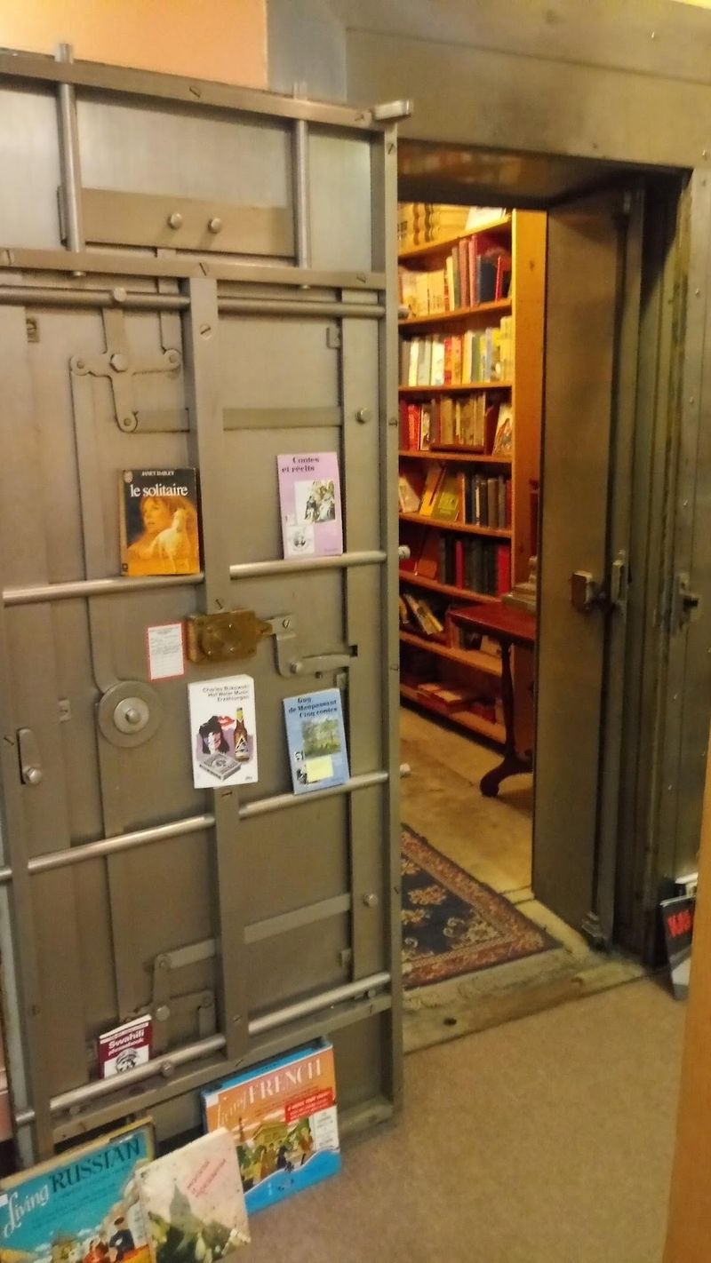 Reading Inside a Former Vault in Martinsburg
