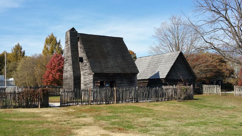 Rebuilt Cottages, a Carpenter's Shop, and a Tobacco Barn Rebuilt Cottages, a Carpenter's Shop, and a Tobacco Barn
