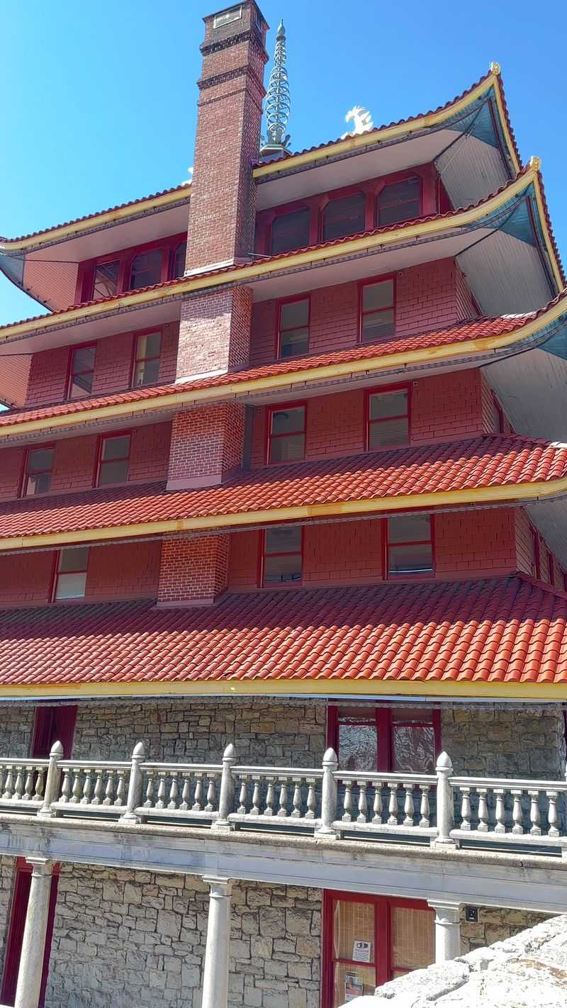 Red Roofs, Field Stone, and the Only Pagoda With a Chimney