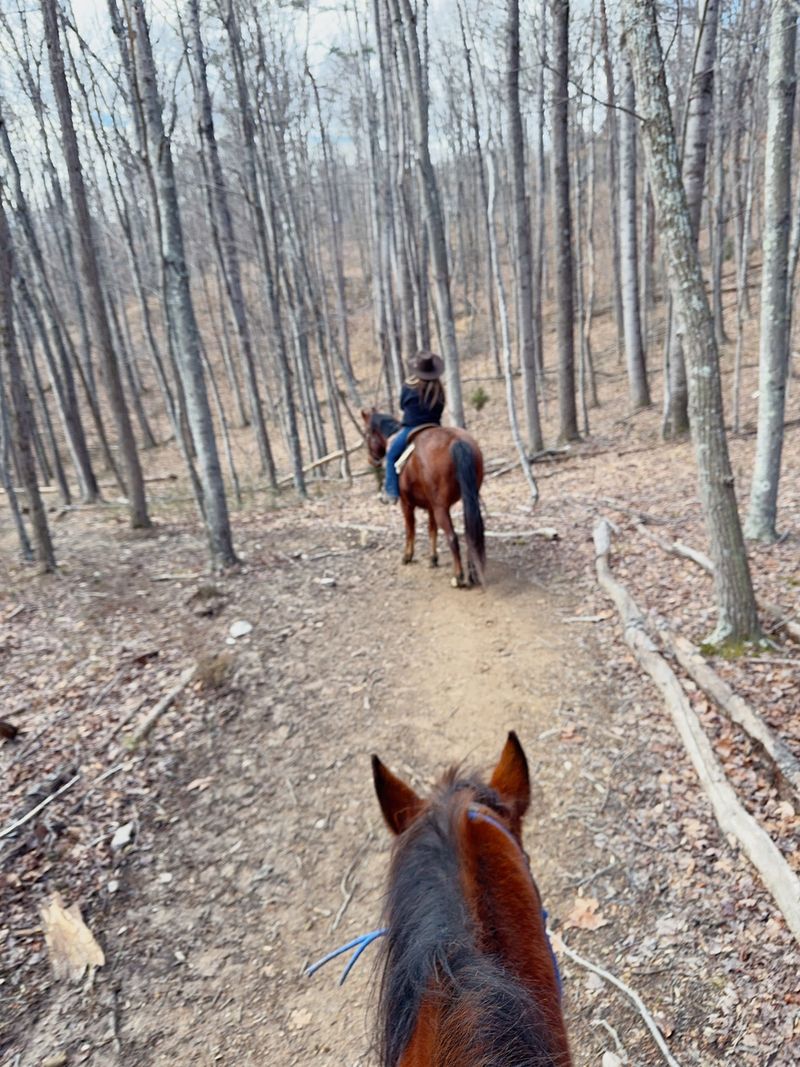 Riding Into A Valley That Feels Sealed Off From Everything Riding Into A Valley That Feels Sealed Off From Everything