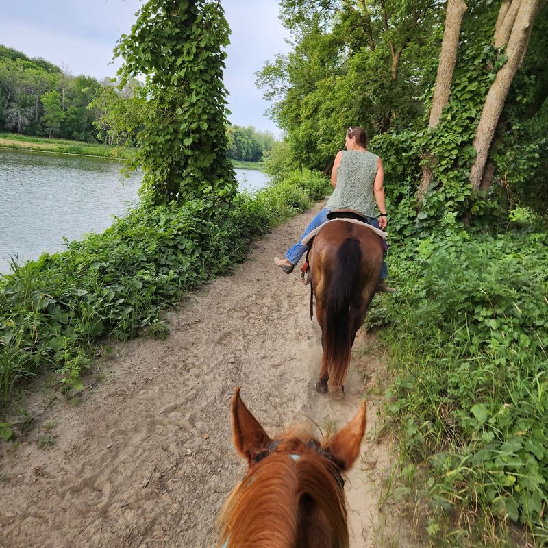 Riding Out Along The Minnesota River Bluffs