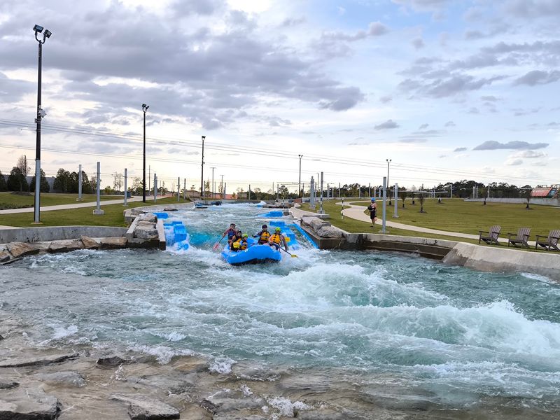 Riding the Rapids at Montgomery Whitewater Riding the Rapids at Montgomery Whitewater