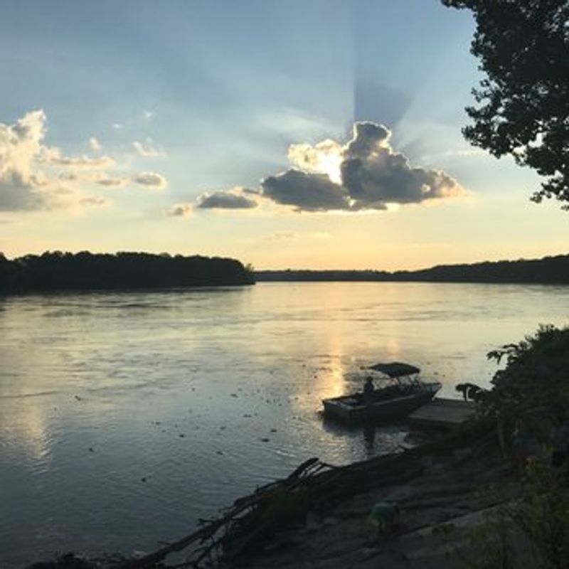 Right By The Trail And River Right By The Trail And River
