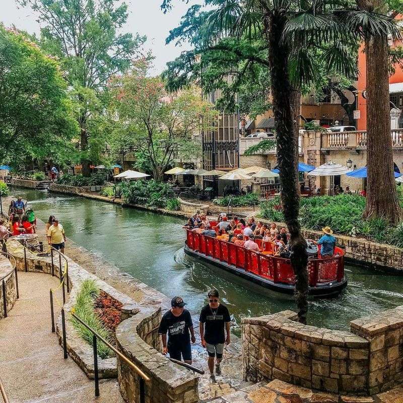 River Walk Wandering, Grottos And All