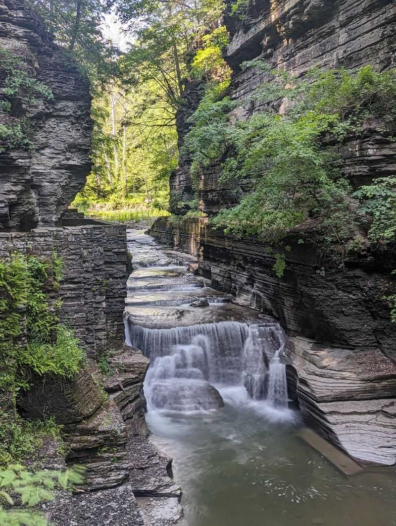Robert H. Treman State Park, A Gorge Carved by Glaciers
