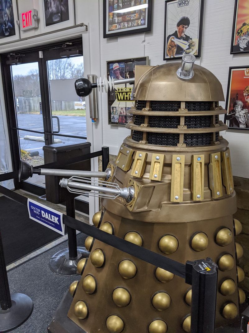 Say Hello to the Dalek at the Door