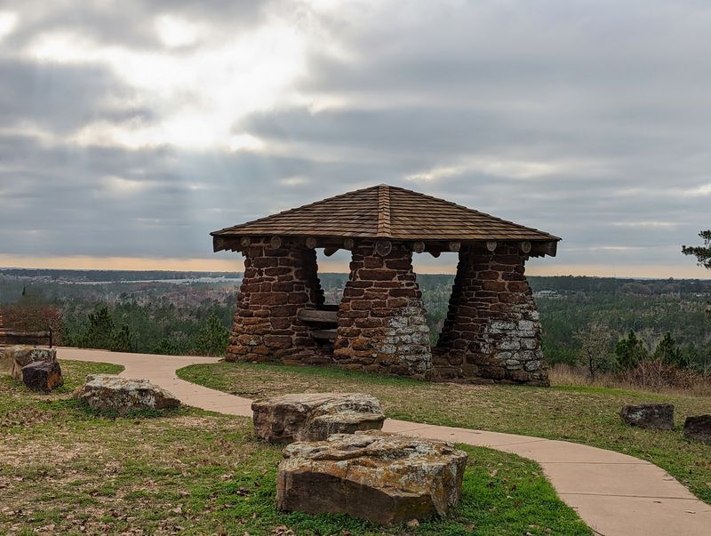 Scenic Overlook Trail And A CCC Picnic Spot Frozen In Time