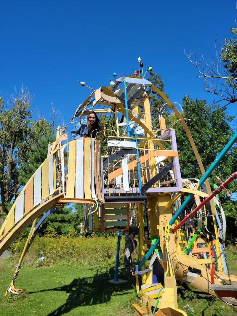 Sculptures Built for Climbing, Crawling, and Touching