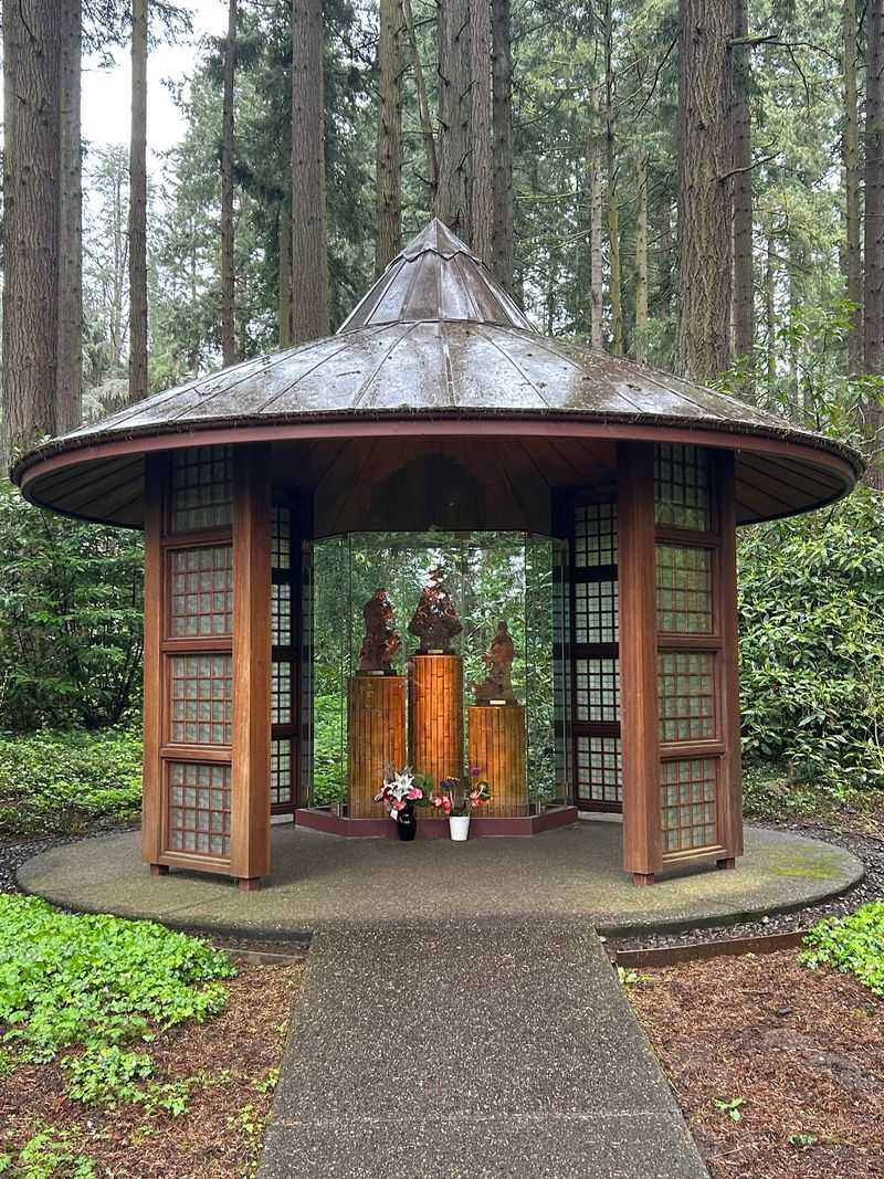 Shrines built in styles from around the world