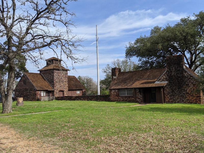Sleeping In A 1930s Stone Cabin Or Under The Pines