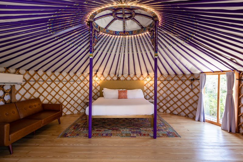 Sleeping Inside a Geodesic Dome Feels Like a Small Adventure