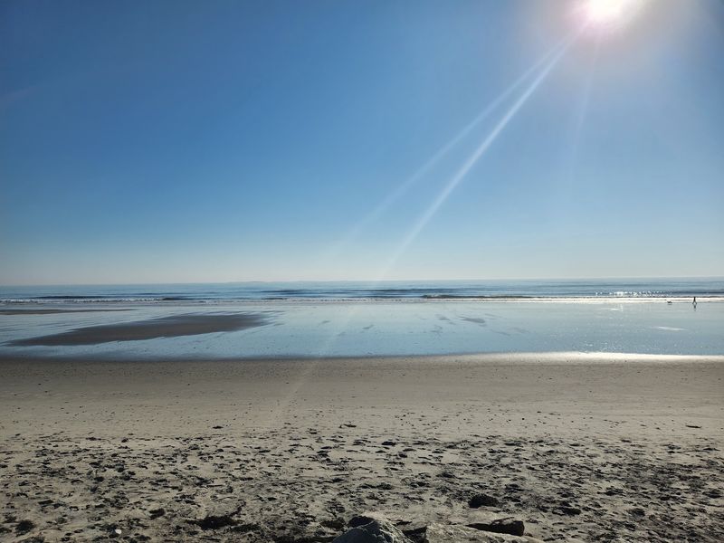 Soft Sand That Stretches Wider With Every Outgoing Tide