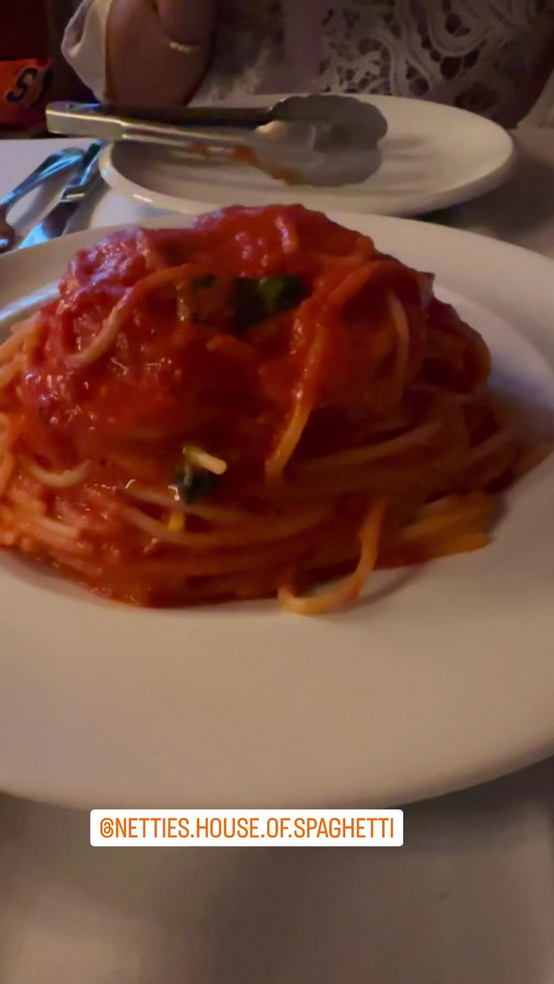 Spaghetti With Homemade Pomodoro Sauce