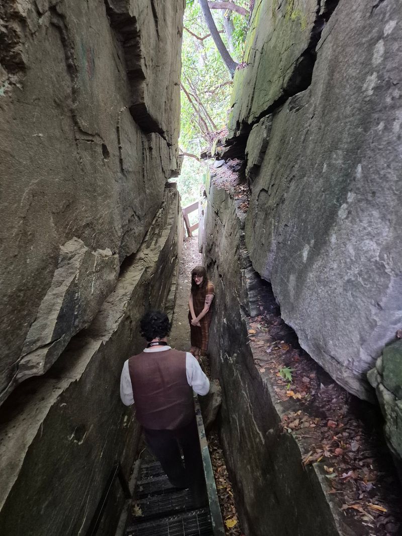 Squeezing Through Devil's Kitchen