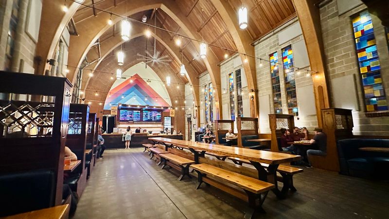 Stained-Glass Windows and Vaulted Ceilings Worth Looking Up For