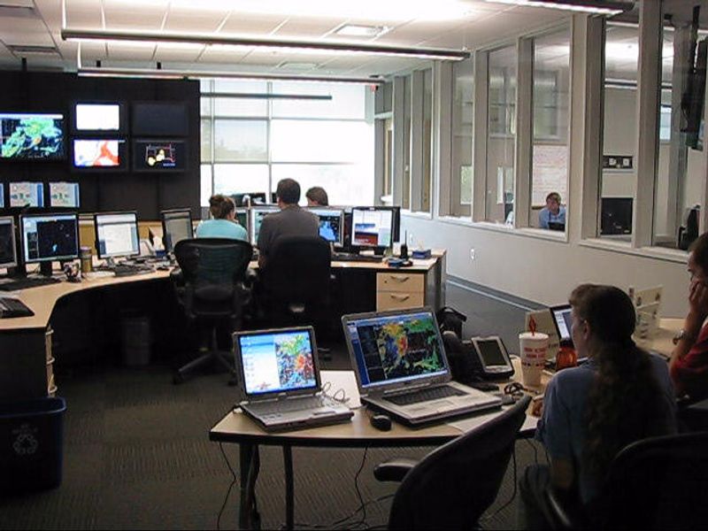 Standing Inside The Storm Prediction Center