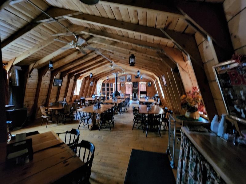 Stepping Inside To Warm Wood And Old Lamps