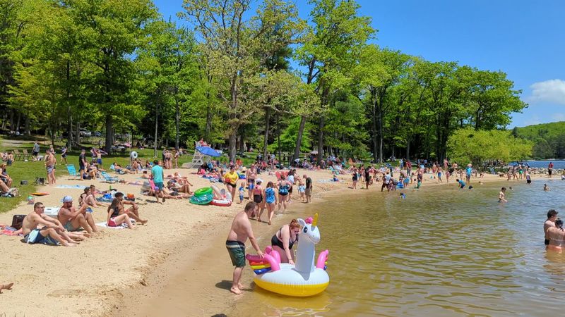 Swimming and the Sandy Beach Swimming and the Sandy Beach