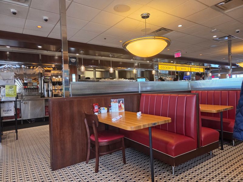 Tabletop Jukeboxes Built Into The Booths