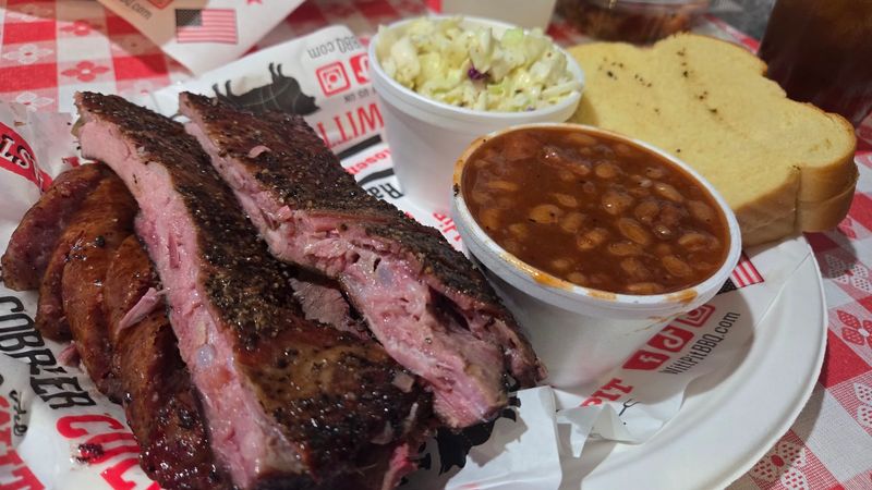 That Brisket, Sliced Thick And Still Glistening