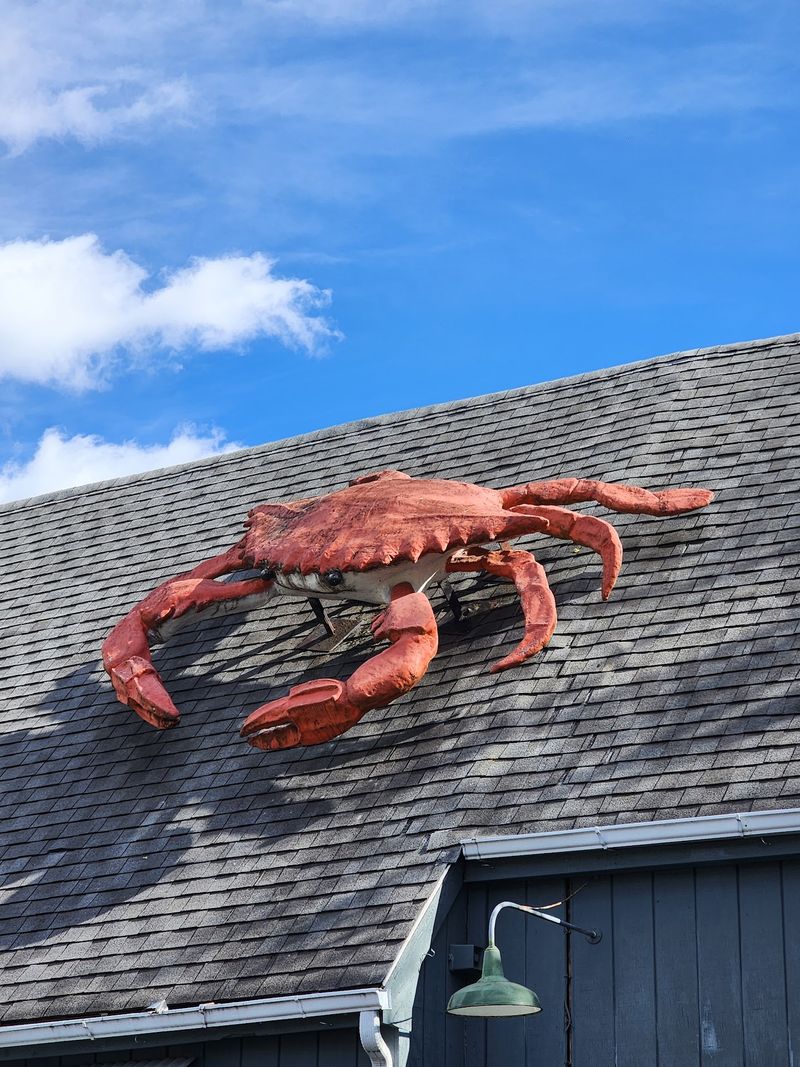 That Giant Crab on the Roof