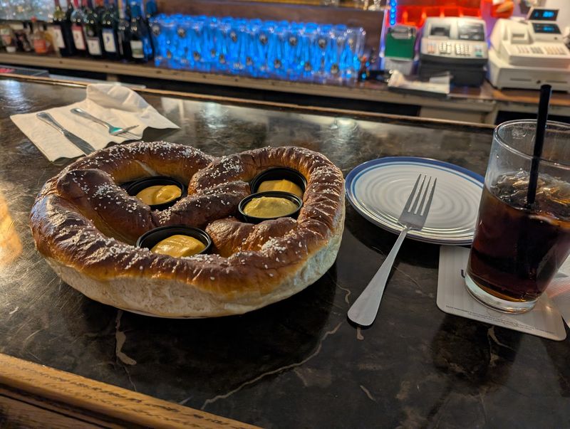 That Giant Pretzel Practically the Size of a Pizza