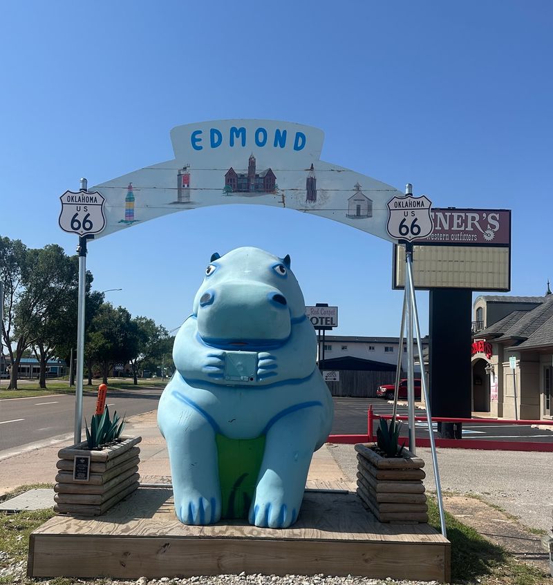 The Blue Hippo of Edmond The Blue Hippo of Edmond