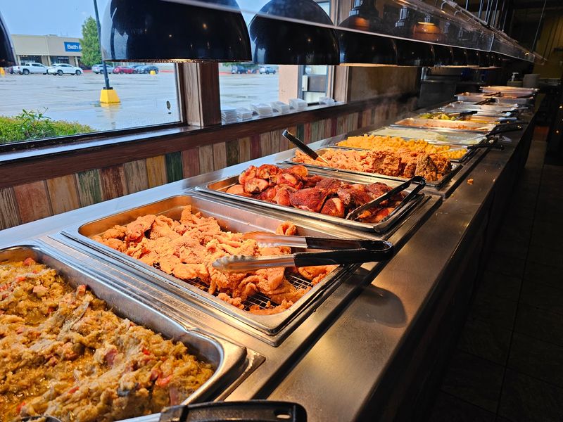 The Buffet Line Itself Is the Main Event The Buffet Line Itself Is the Main Event