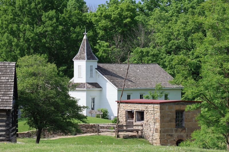 The Church That Anchors The Grounds