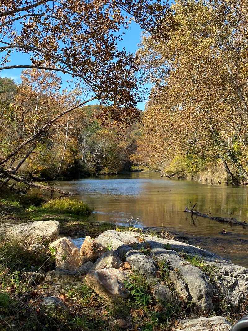 The Current River Sits Right Around The Corner