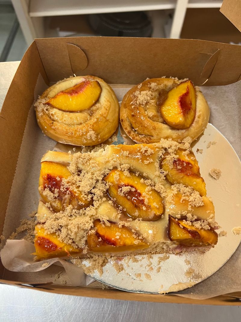 The Famous Seasonal Peach Cake