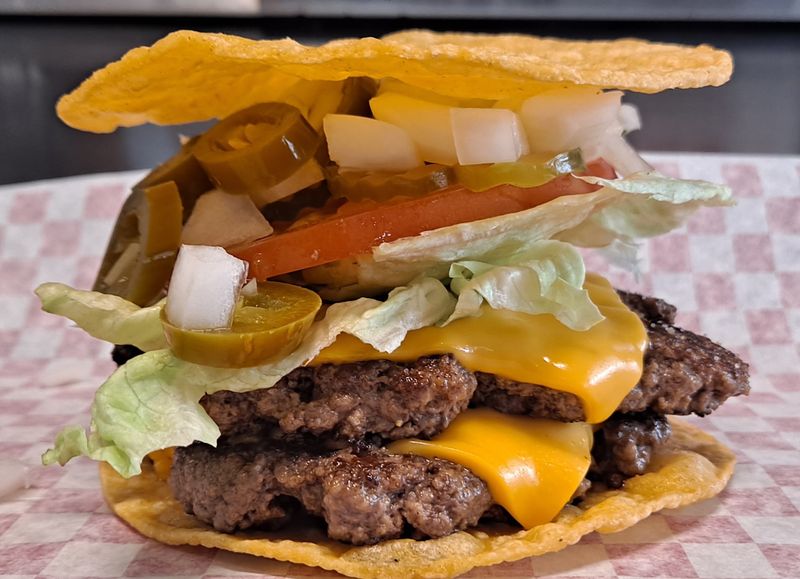 The Famous Tortilla Burger And Its Accidental Origin